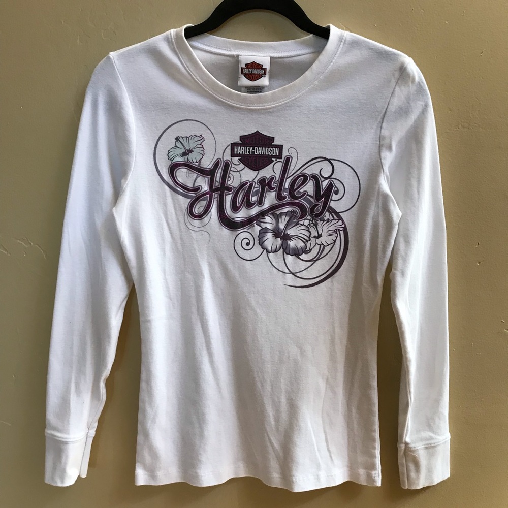 Harley-Davidson Tropical Tee Super Cute!
